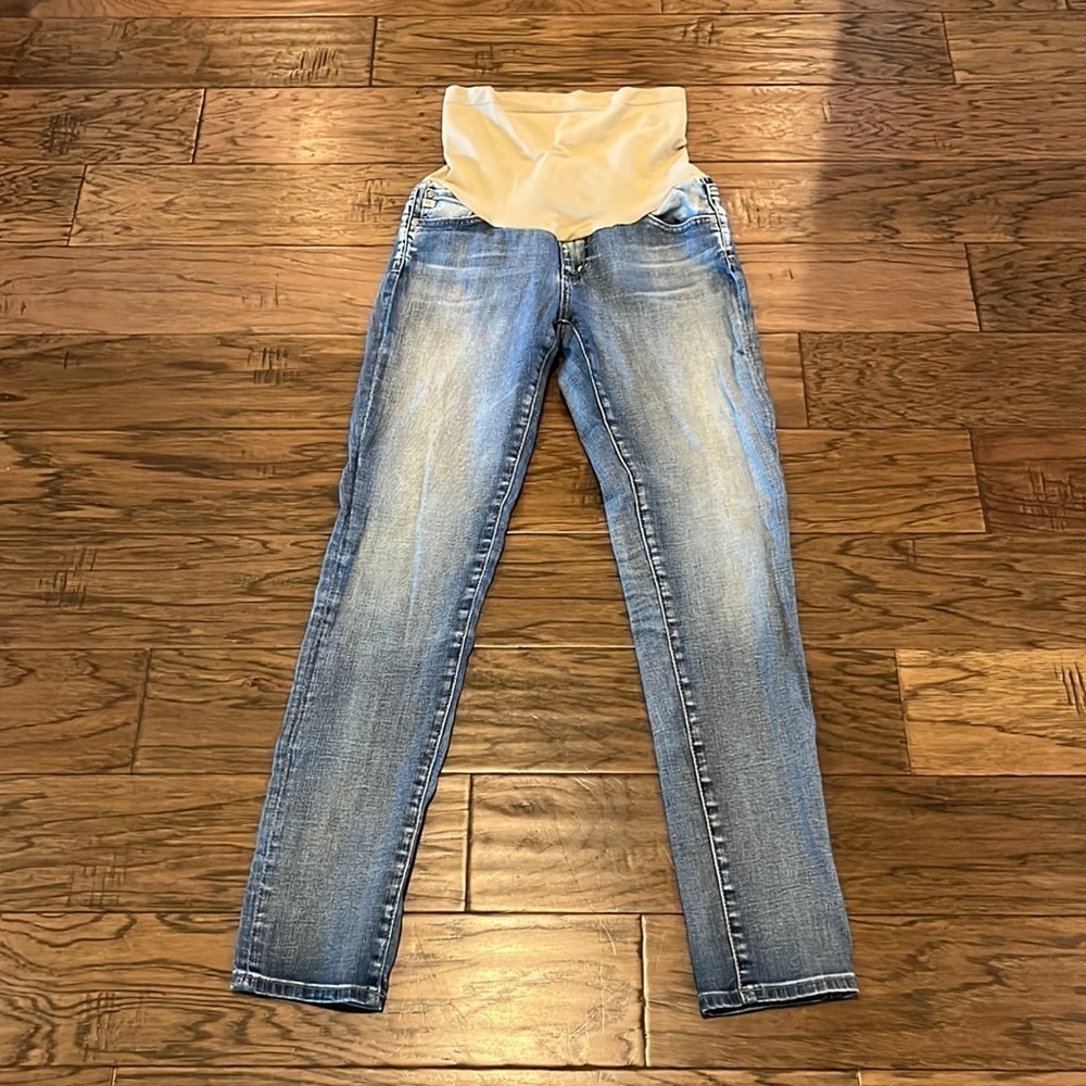 Ag Adriano Goldschmied Maternity Full Panel Pull On Size 28R